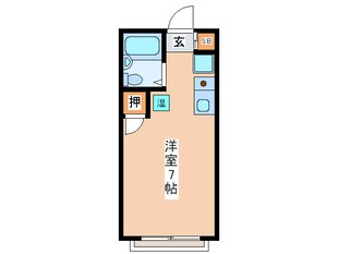 メゾンくるくまの物件間取画像